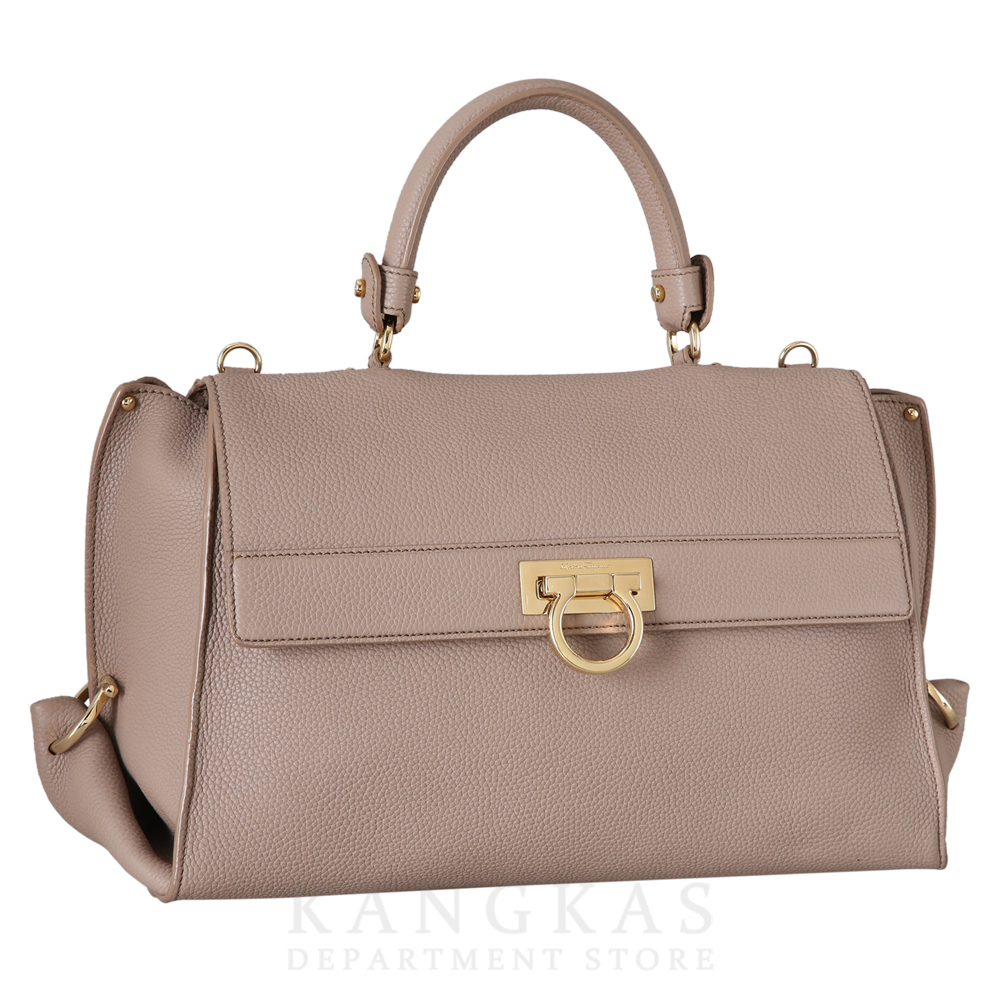 FERRAGAMO(USED)페레가모 레더 소피아 토트백